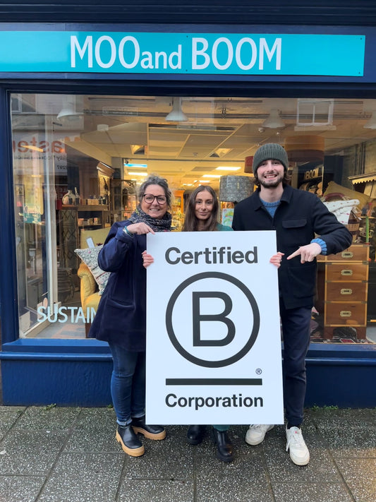 B-Corp certified - whoop whoop