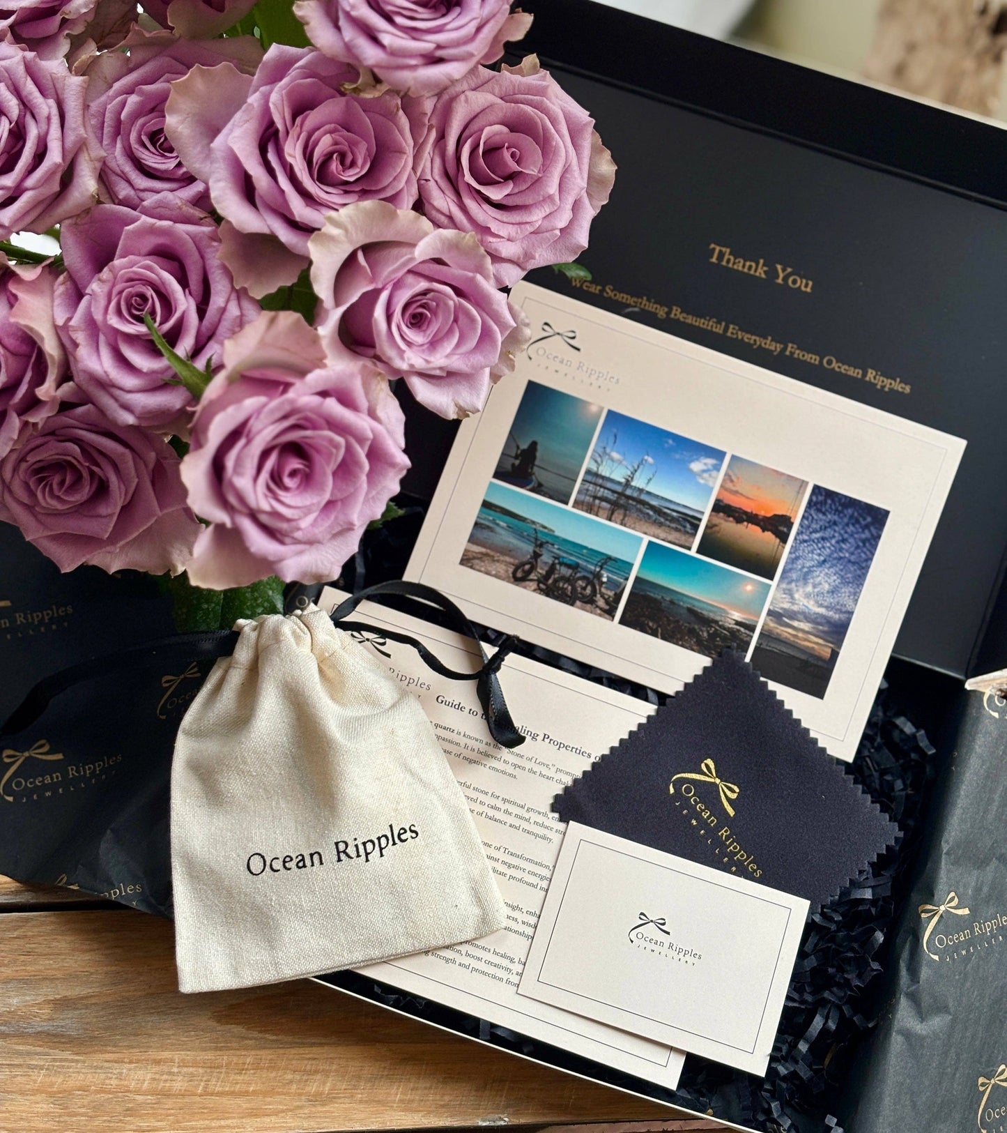 18ct Gold Plated Ripple Earrings