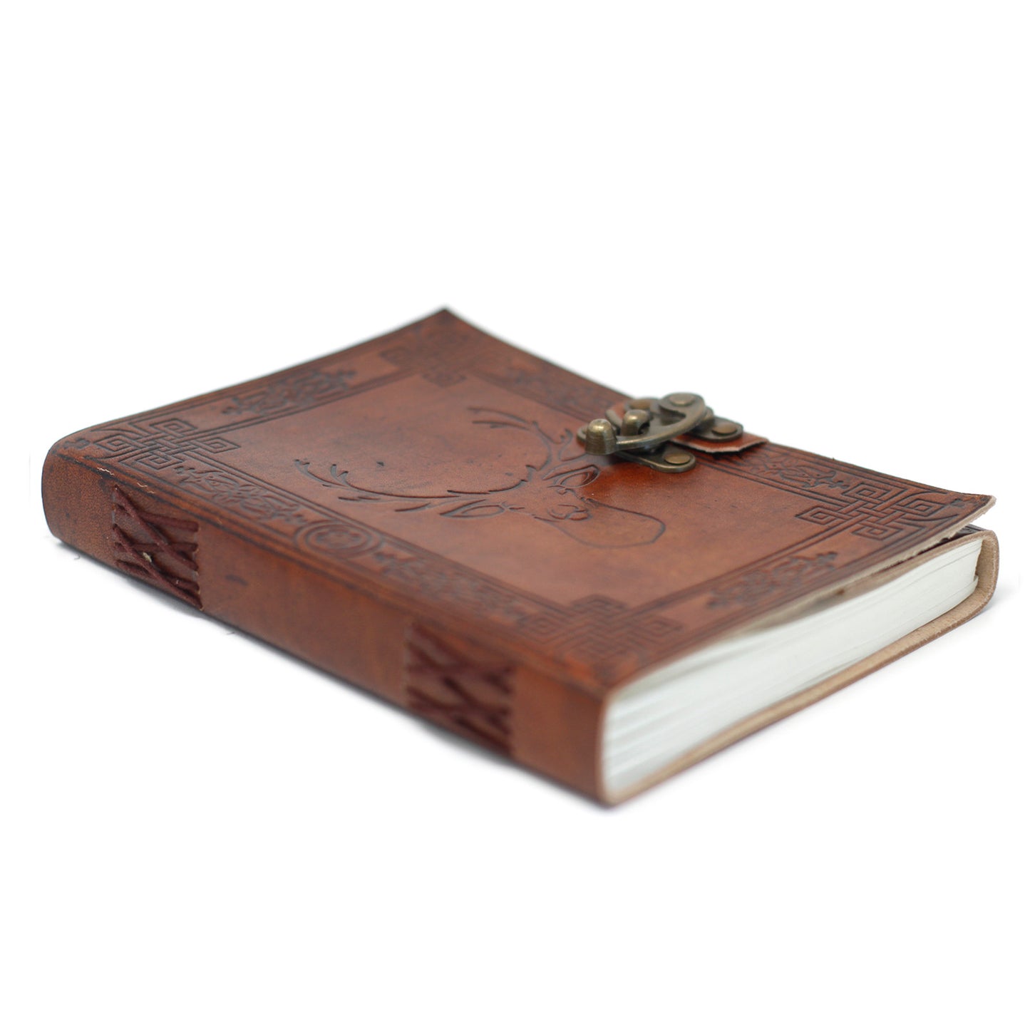 Leather Stag Notebook