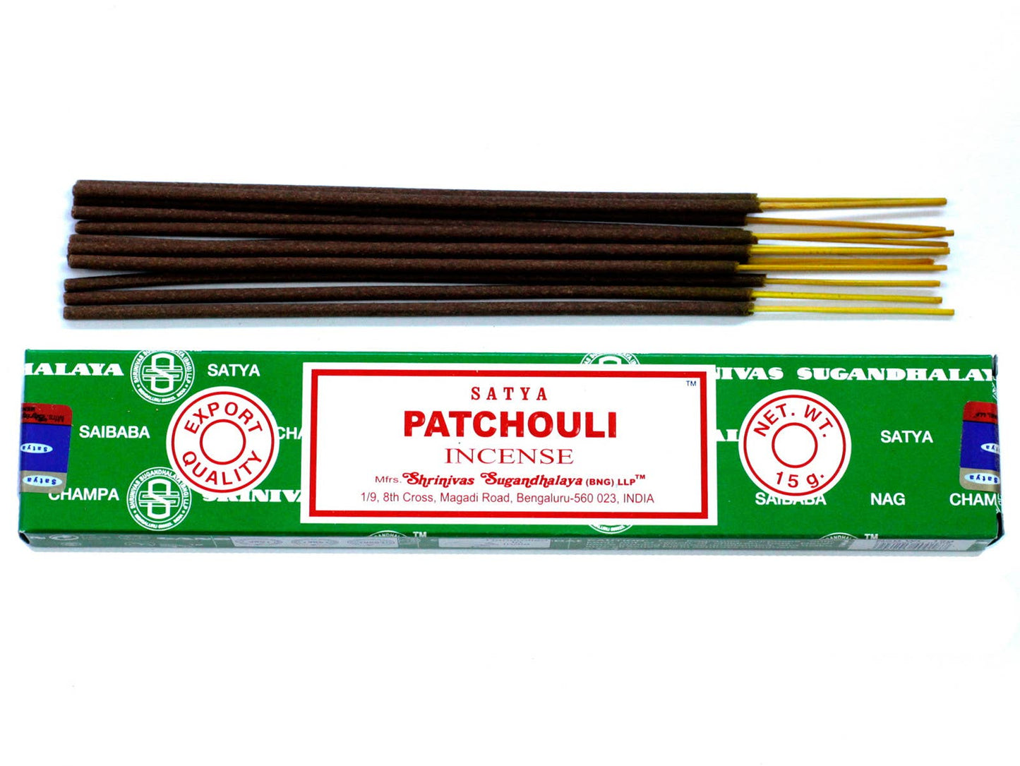 Satya Incense - Patchouli