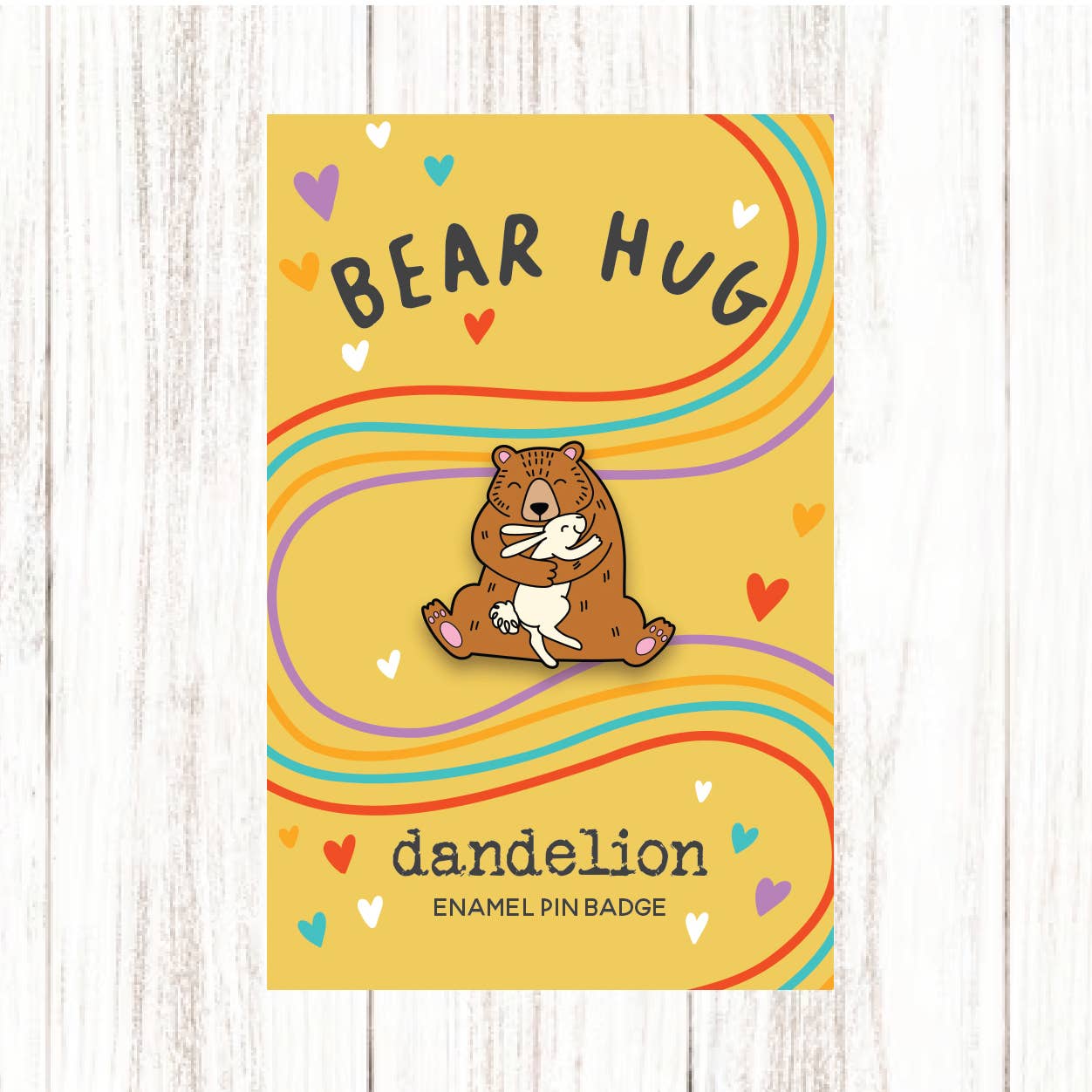 Bear hug - Pin Badge
