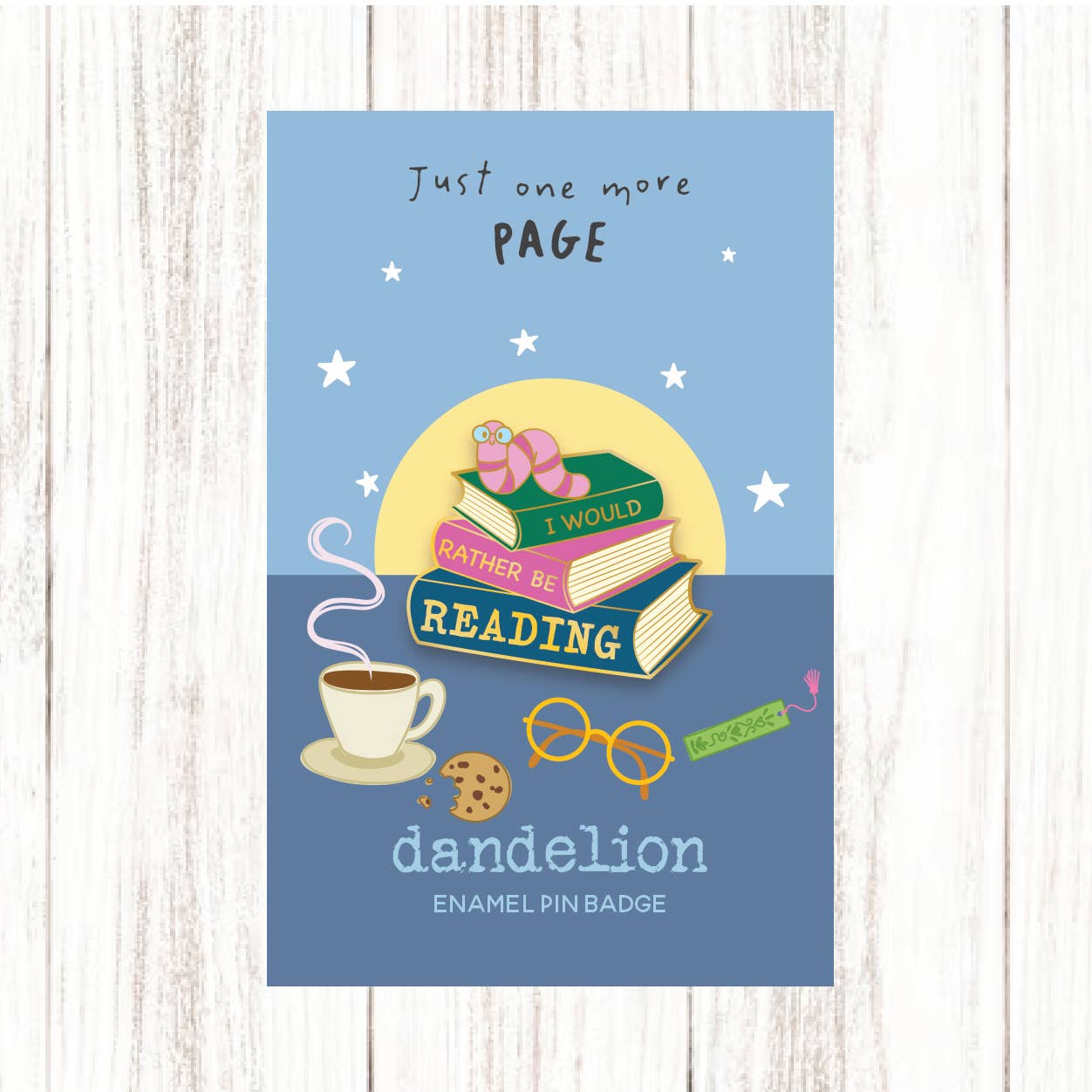 Rather be reading - Pin Badge