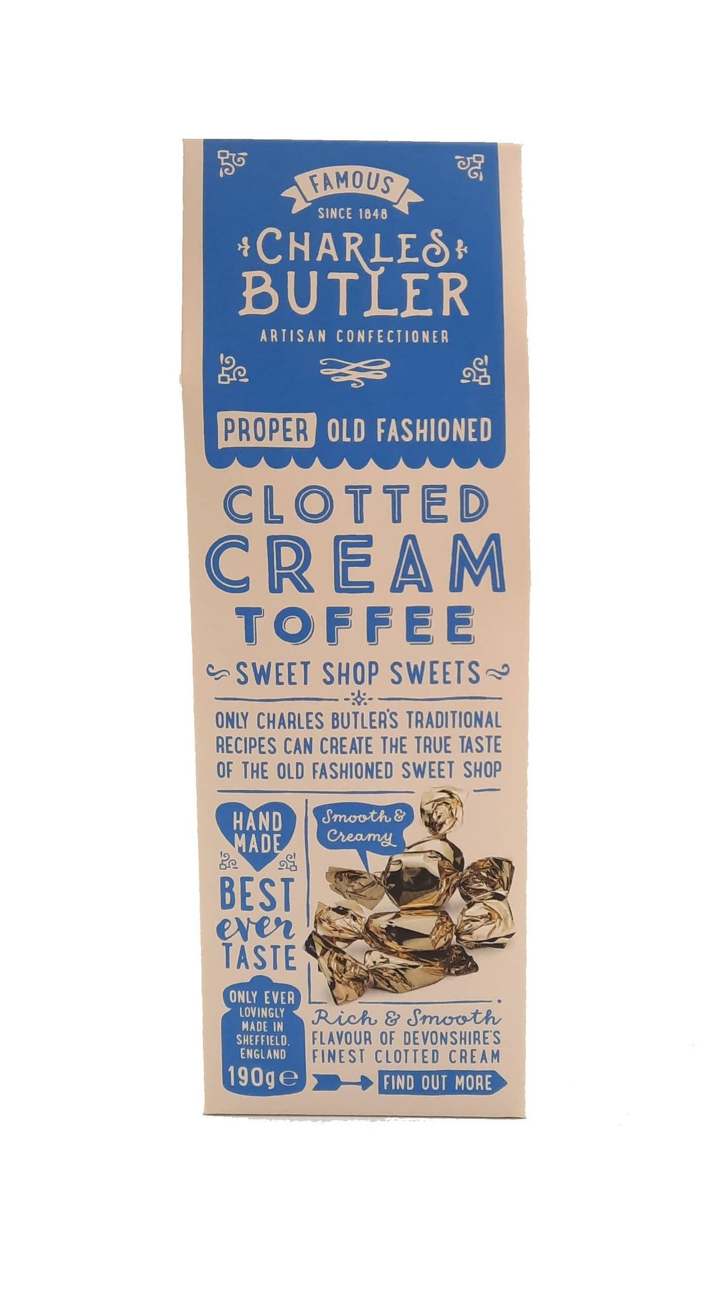 Charles Butler Clotted Cream Toffee