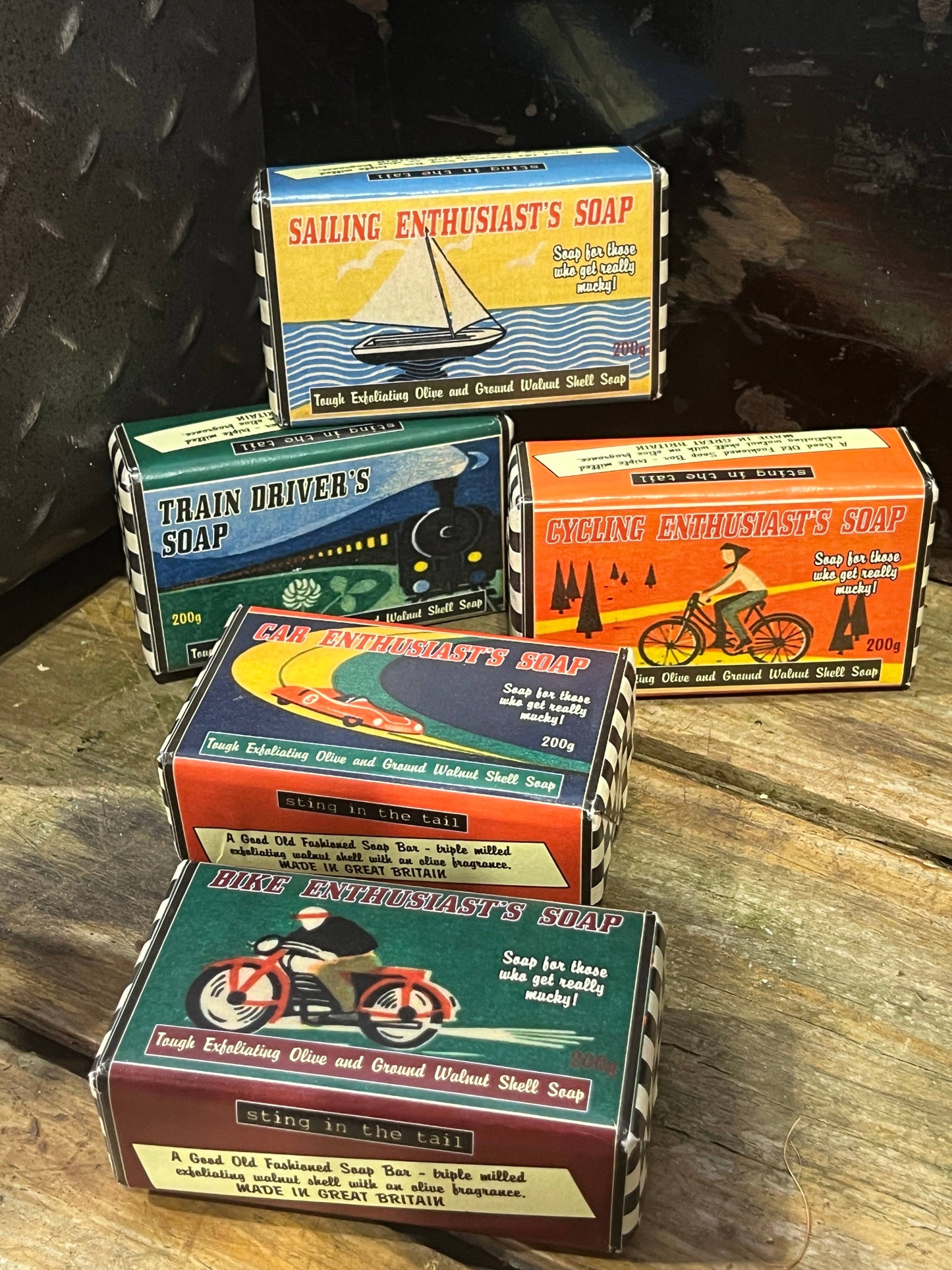 Transport Olive & Walnut Kernel 200g Soap