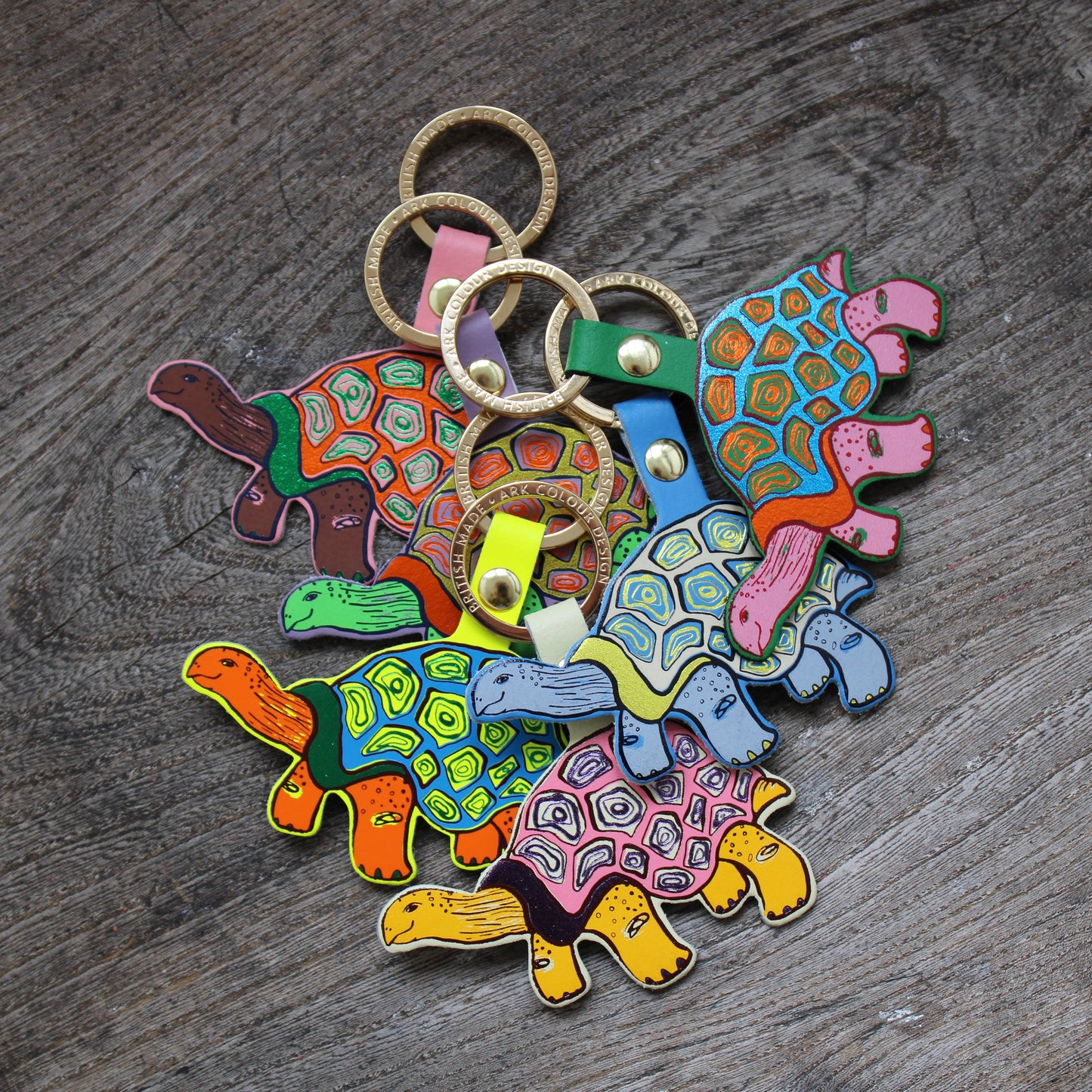 'Easy Going' Tortoise Key Fob