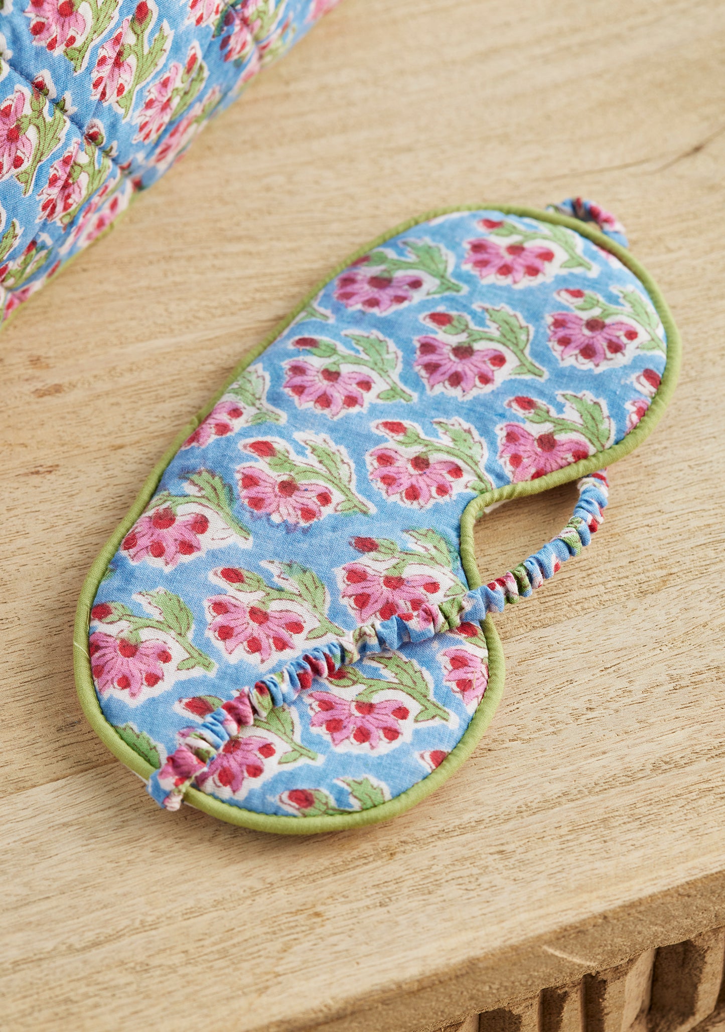 Shvanthi Reversible Block Print Eye Mask