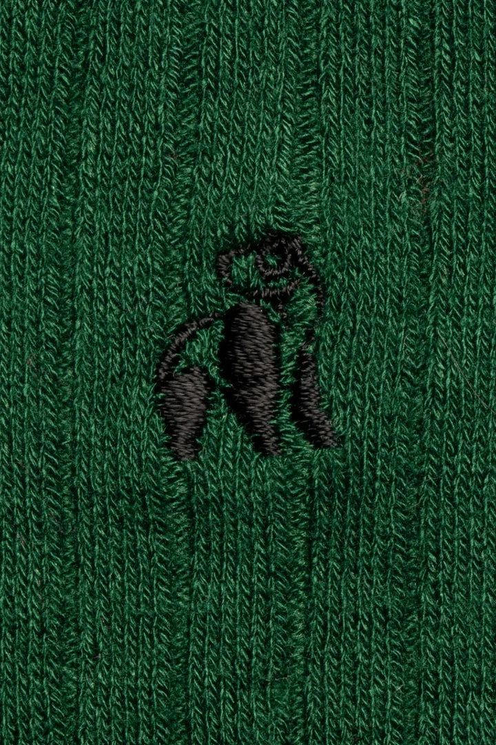 Swole Panda - Racing Green Bamboo Socks