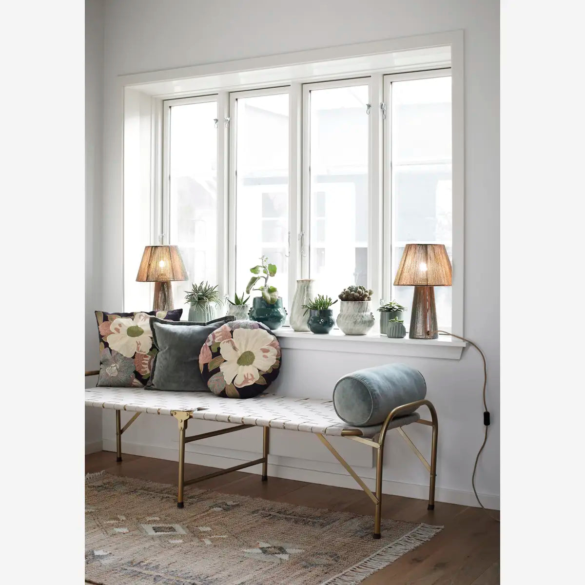 Velvet Cushion - Green