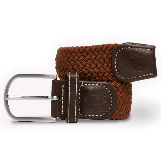 Swole Panda - Brown Woven Belt