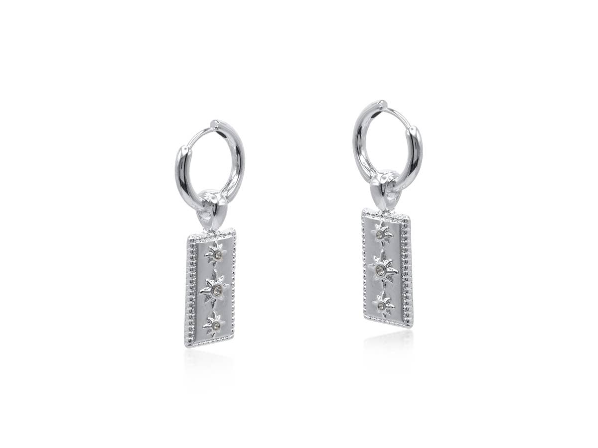 Sirens Charms Huggie Earrings