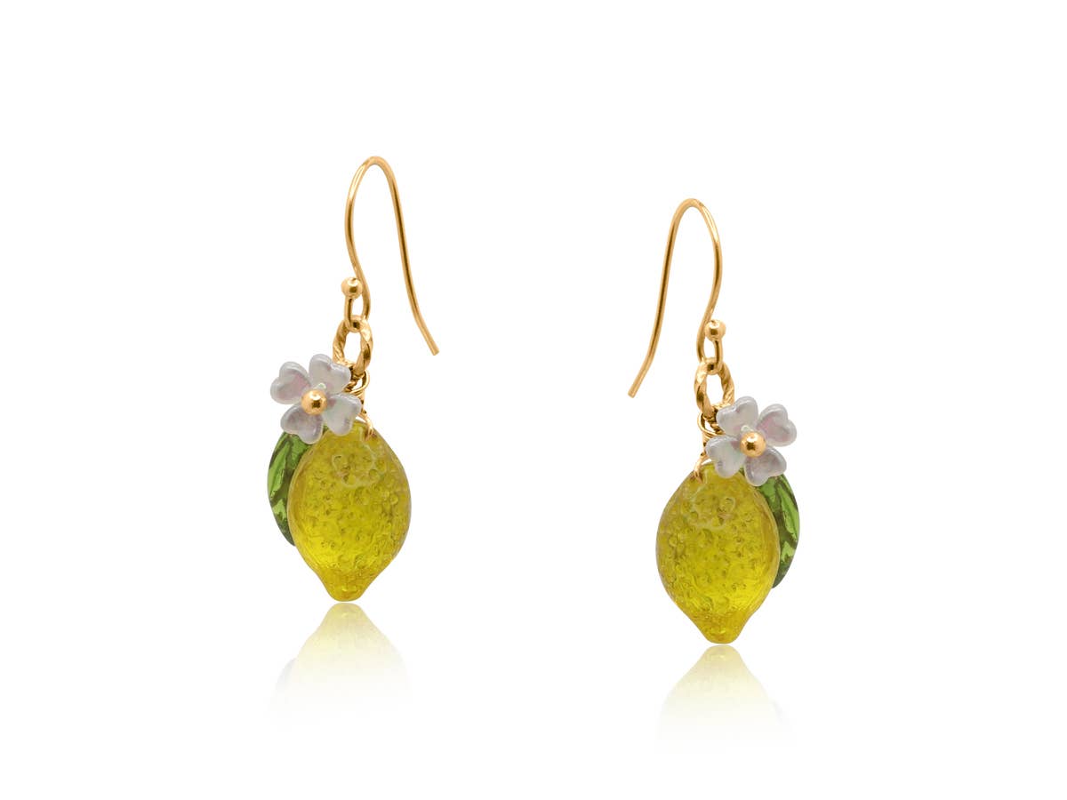 Santorini Lemon Drop Earrings