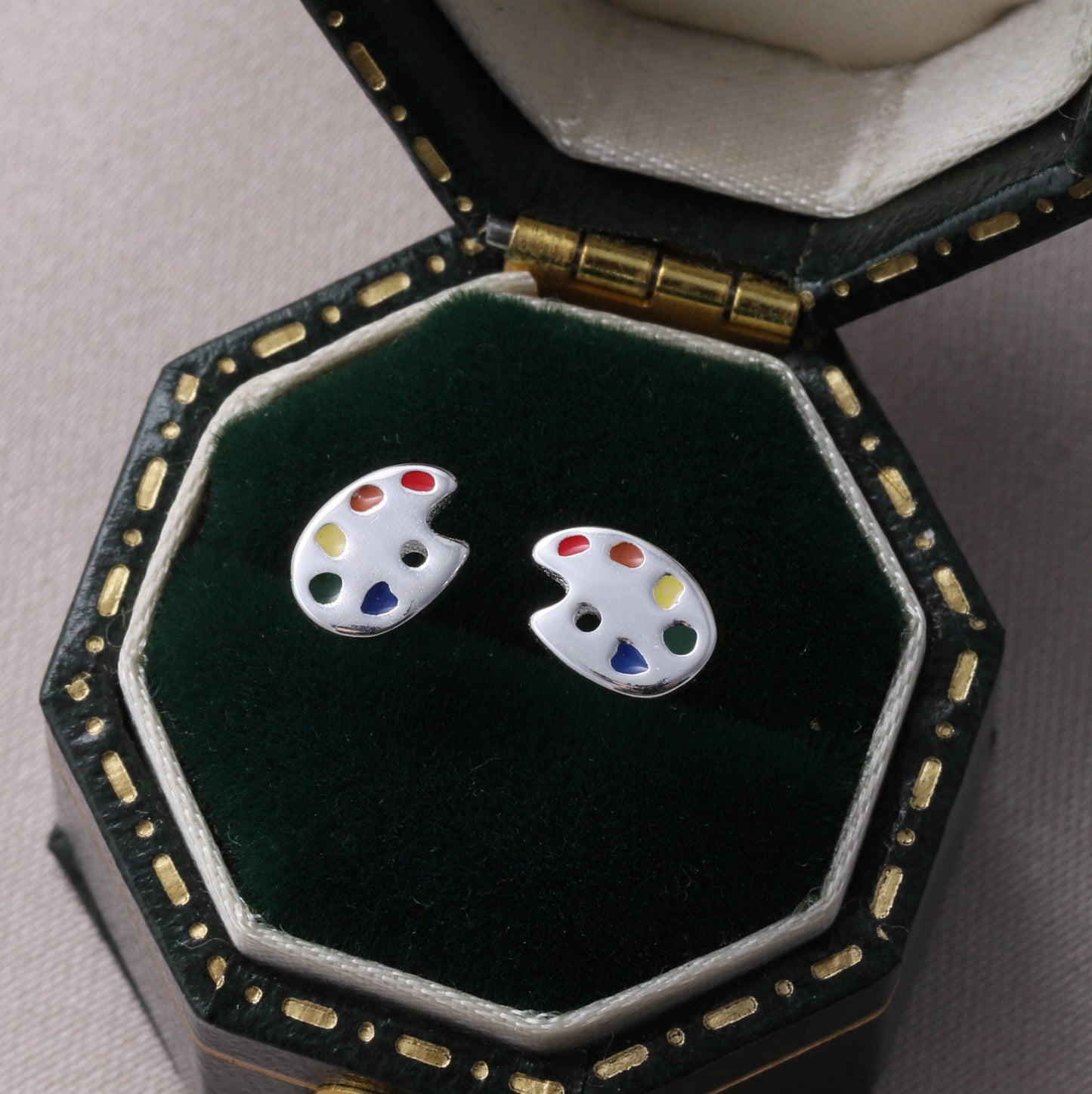 THE ARTIST Painter Palette Earrings