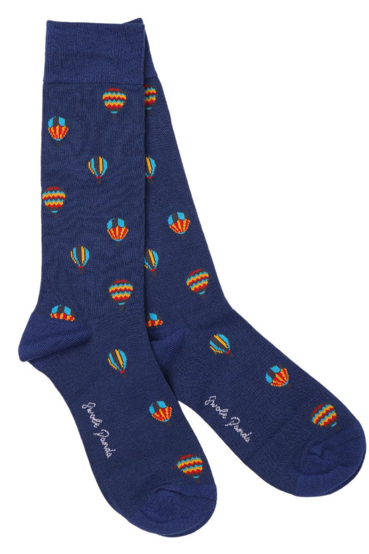 Swole Panda - Hot Air Balloon Bamboo Socks