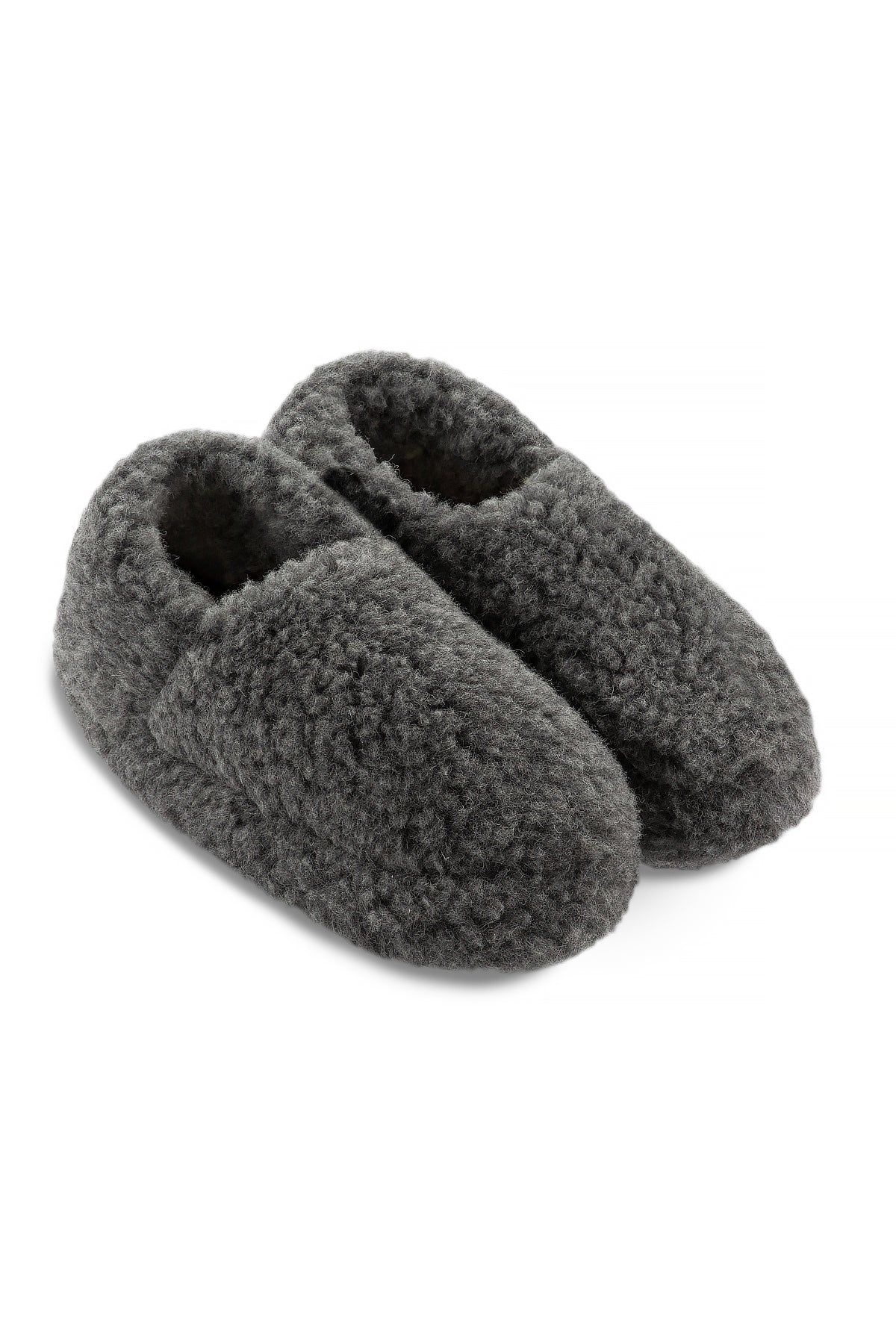 Yoko Wool Slippers - One Tone Graphite