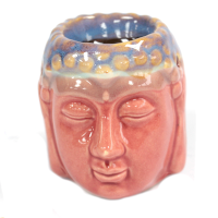 Buddha Ceramic Oil Burner - Pink