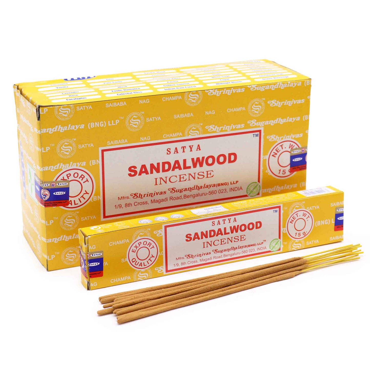 Satya Sandalwood Incense Sticks