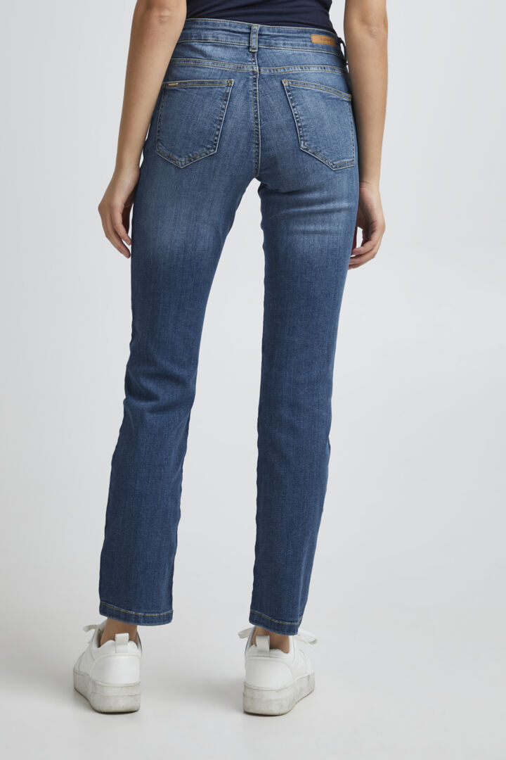B.young Lola Luni Straight Leg Jeans - Light Blue