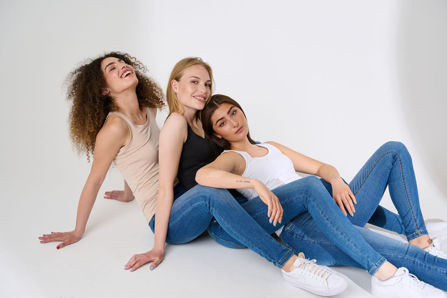 B.young Lola Luni Skinny Jeans - Antique Blue