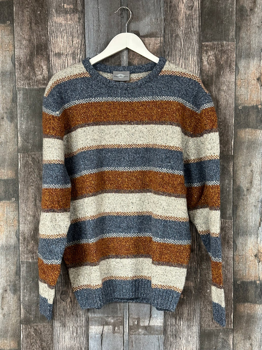 Peter Gribby Striped Crewneck Sweater