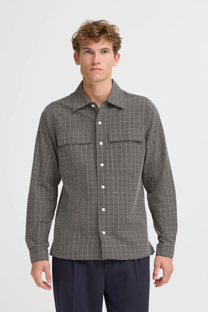 Casual Friday Borgh Jaquard Overshirt