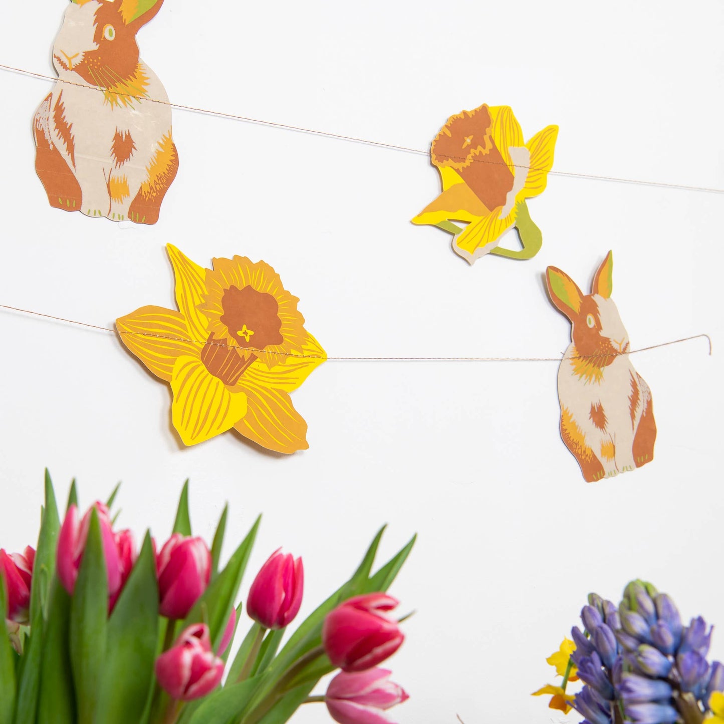 Rabbits Sewn Garland