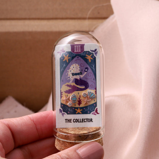 THE COLLECTOR Shell and Starfish crystal earrings