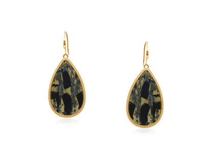 Eleni Geo Shape Drop Earrings