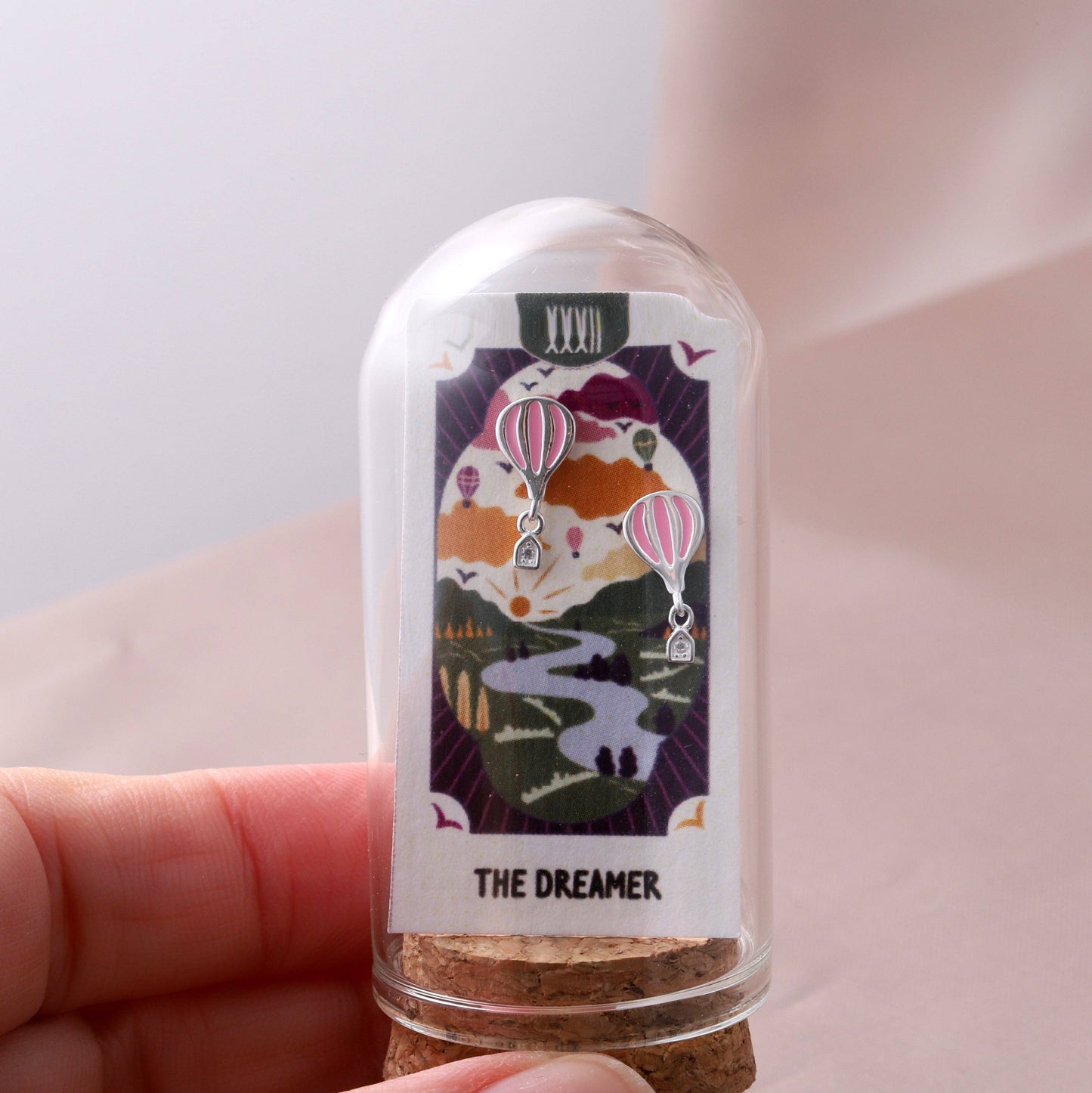 THE DREAMER Hot Air Balloon Earrings