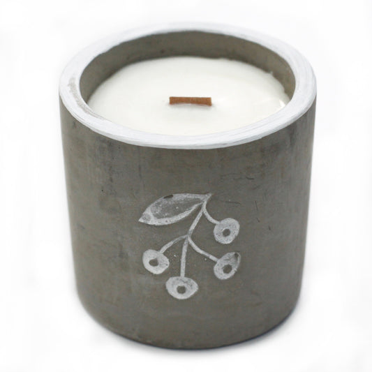 Concrete Candle - Juniper & Sweet Gin