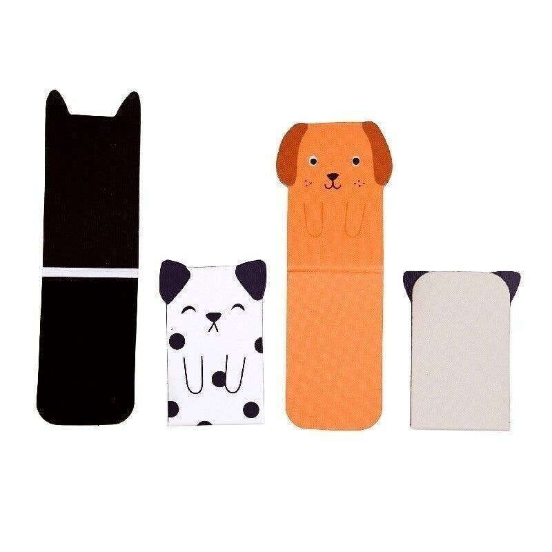 Magnetic Dog Bookmarks (Set of 4)h