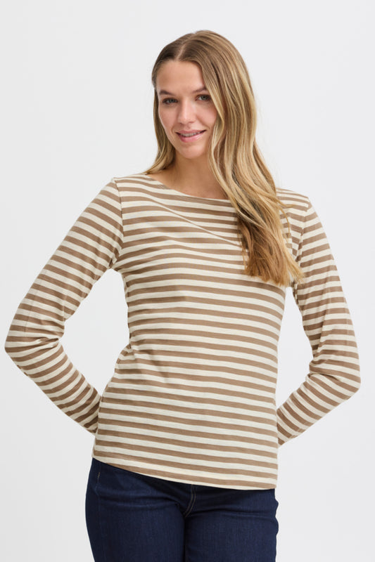 Fransa Stripe Tee