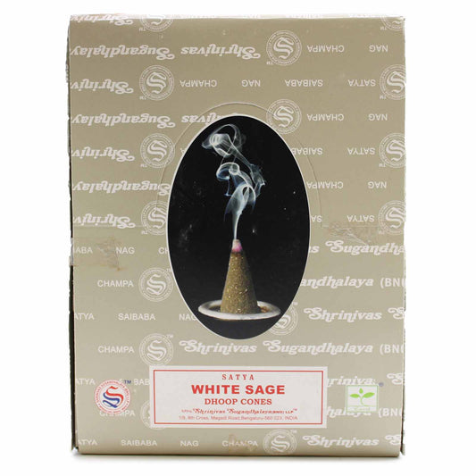 White Sage Dhoop Cones Incense