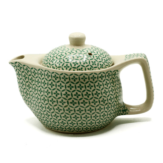 Herbal Teapot - Green Mosaic
