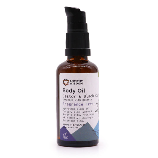 Organic Body Oil 50ml - Rosehip (Unfragranced)
