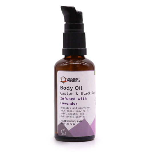 Organic Body Oil 50ml - Lavender