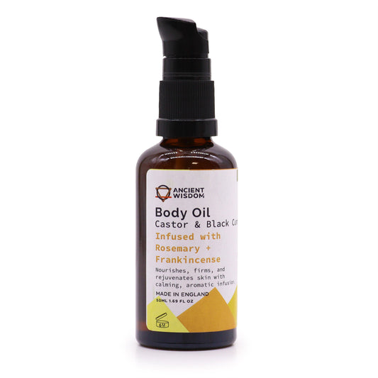 Organic Body Oil 50ml - Rosemary & Frankincense