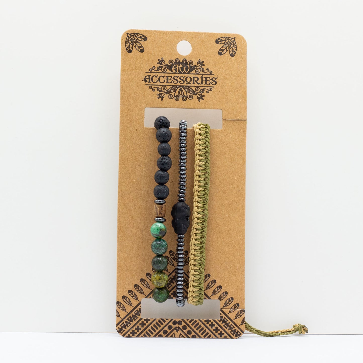 Men's Assorted Bracelets - Outdoor Greens