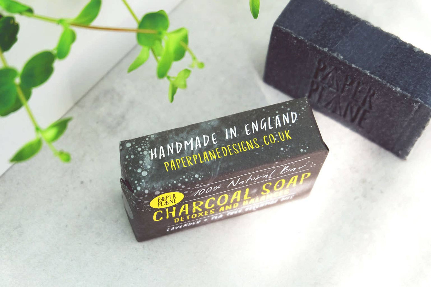Charcoal Bar 100% Natural Vegan Soap