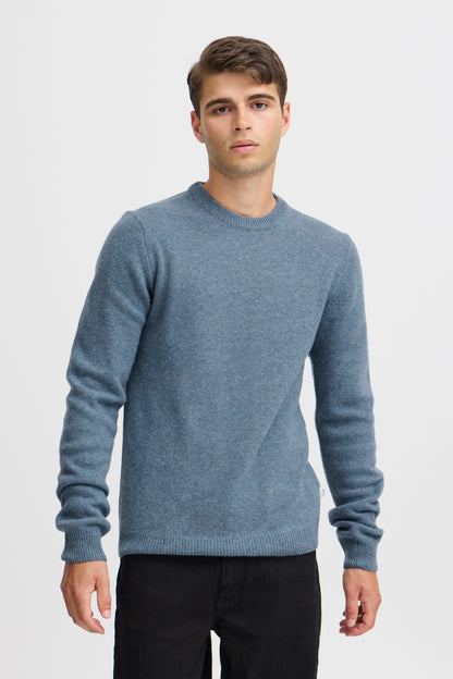 Casual Friday Karl Wool Knit - Sky Blue