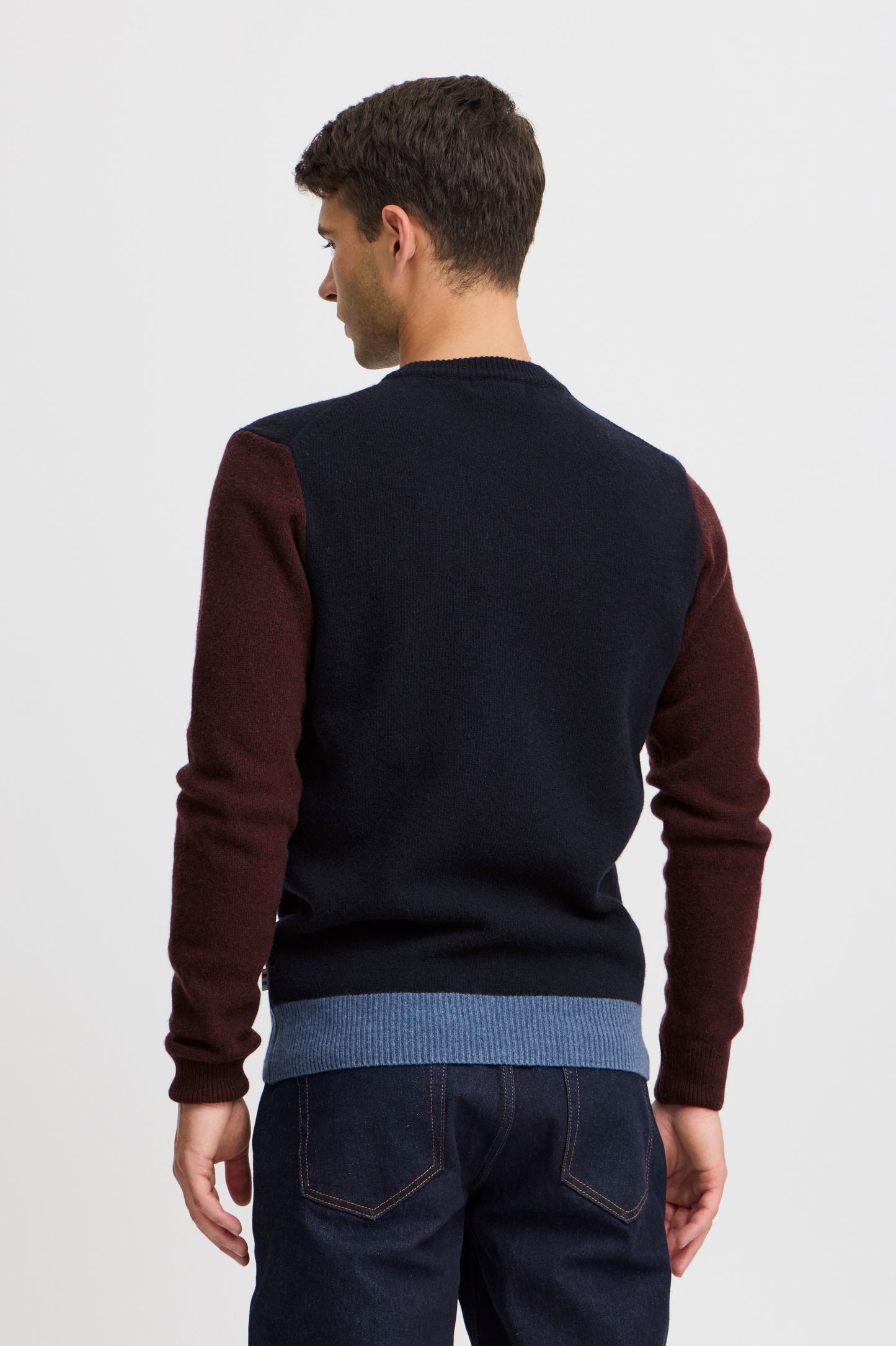 Casual Friday Karl Wool Knit - Bitter Chocolate