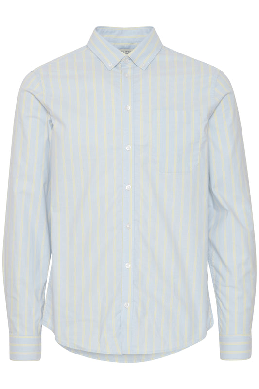 Casual Friday Striped Oxford Shirt