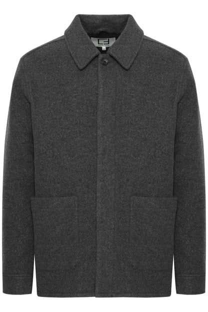 Casual Friday Padded Wool Coat