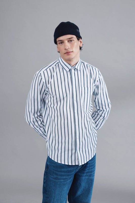 Casual Friday Alvin Dobby Stripe Shirt