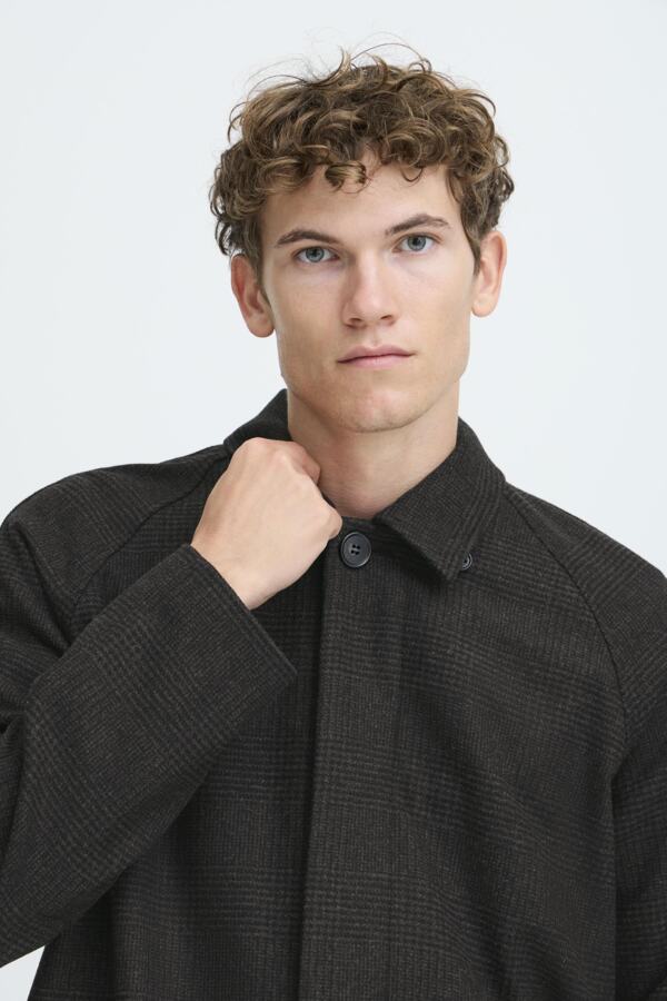 Casual Friday Relaxed Wool Coat