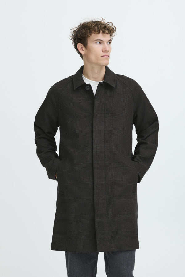 Casual Friday Relaxed Wool Coat