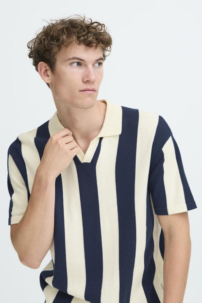 Casual Friday Football Knit Polo