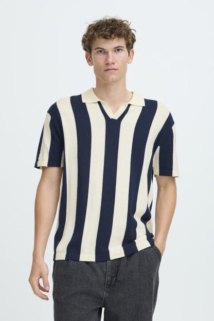 Casual Friday Football Knit Polo