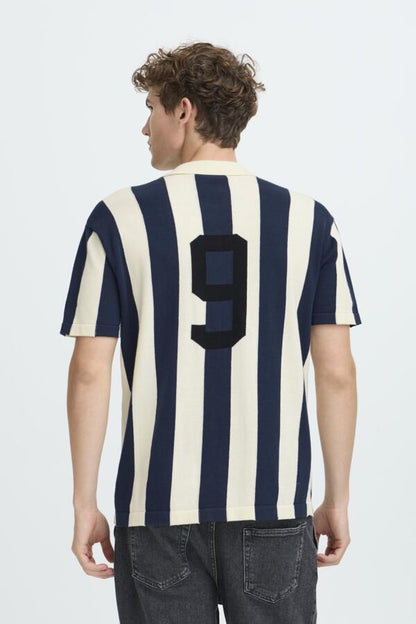 Casual Friday Football Knit Polo