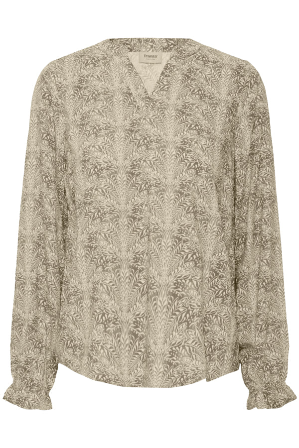 Fransa Flowy Blouse