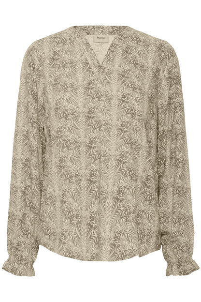 Fransa Flowy Blouse